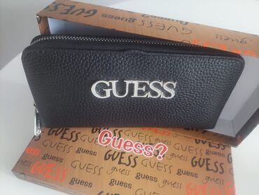 nike suskave trenerke: Women's wallet, Guess, Material: Leather, Canvas