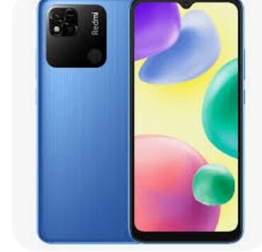 redmi poco m3: Redmi 10A, 128 GB, rəng - Göy, Barmaq izi