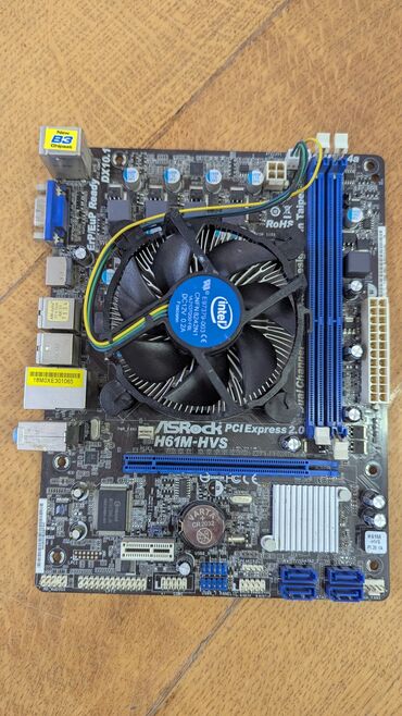 метеринская плата: Энелик плата, Колдонулган, ASRock, LGA1155, Mini-ATX, ПК үчүн