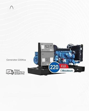 generator satisi: Generator 220Kva220 kVA Generator – Gücünüzü Yüksəldin! ⚡ 🔹 Güc: 220 — 1