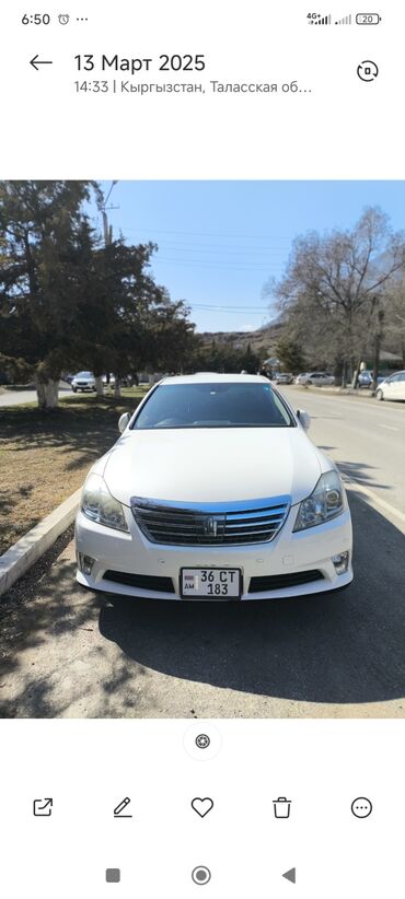 такта камри: Toyota Crown: 2010 г., 3.5 л, Типтроник, Гибрид, Седан