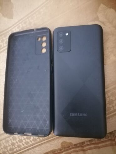 samsung s 3: Samsung A02 S, 32 GB, rəng - Qara, İki sim kartlı