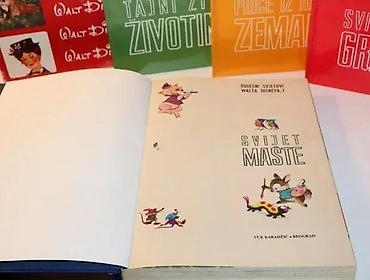 izjava da nije koriscen pdv primer: Čudesni svietovi walta disneya 1-4 kompletsarajevo 1989 štampa — 4