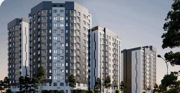 ак ордо квартир: 2 комнаты, 60 м², Элитка, 12 этаж, ПСО (под самоотделку)