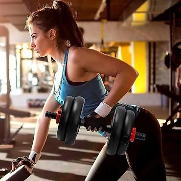 Ştanqlar və ştanq diskləri: Ştanq üçün qrif, Çəki: 2 kq, Yeni — 27