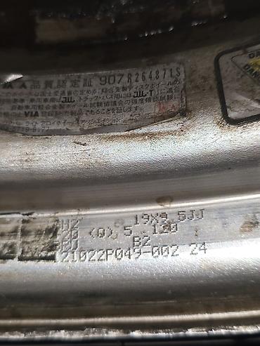 et20: Колеса в сборе 275 / 40 / R 19, Лето, Б/у, Комплект, Легковые, отверстий - 5 — 6