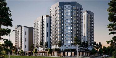 ишшу квартира: 3 комнаты, 91 м², Элитка, 9 этаж, ПСО (под самоотделку)