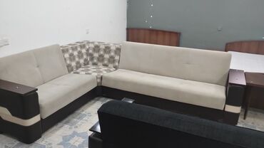 Диваны: Угловой диван, Б/у, Раскладной, С подъемным механизмом, Бесплатная доставка в черте города