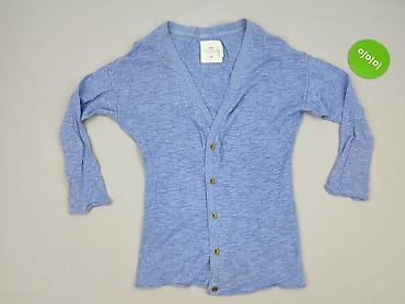sweter fuksja: H&M L.O.G.G., Kardigan damski, rozmiar S — 2
