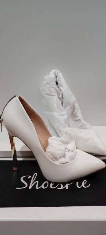 Туфли: Туфли, 35, Just Cavalli, Новый, цвет - Белый, Самовывоз, Платная доставка — 6