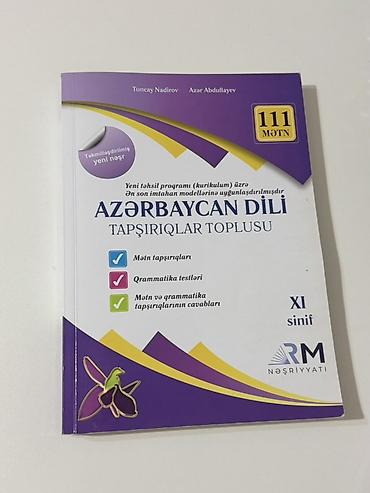 Kitablar və jurnallar: Məhsul: “Azərbaycan dili – Tapşırıqlar Toplusu” (XI sinif) Müəlliflər — 1