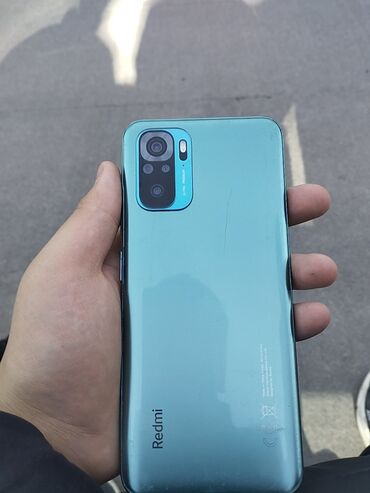 Xiaomi: Xiaomi, Redmi Note 10, Скидка 10%, Б/у, 64 ГБ, цвет - Голубой, 2 SIM