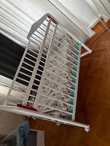 Uşaqlar üçün digər mallar: Uşaq beşiyi satılır 🛏️ Yaxşı vəziyyətdədir, səliqəli istifadə olunub — 2