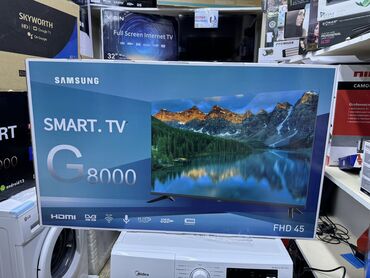 Телевизоры: Новогодняя акция!! Телевизор samsung 45G8000 smart tv с интернетом