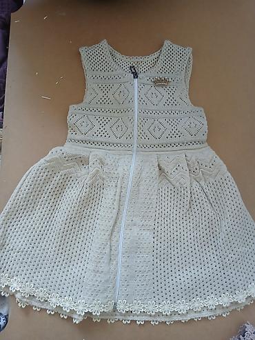 anex flo: Детские вязаные сарафаны без рукавов (несколько моделей и расцветок) — 5