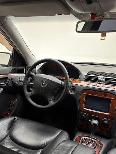 Mercedes-Benz: Mercedes-Benz S-Class: 2003 г., 3.7 л, Автомат, Бензин, Седан — 9