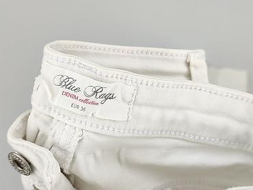 jeansy biale: Denim Collection, Jeansy damskie, rozmiar S — 4