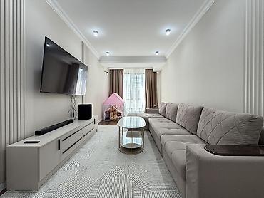 Продажа квартир: 2 комнаты, 74 м², Асанбай мкр Элитка, 12 этаж, Дизайнерский ремонт — 12