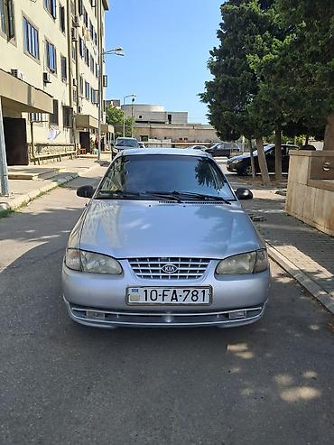 Kia avella sedan - Gümüşü rəng, 4 qapı - Nömrə: 10-FA-781 (AZ) -