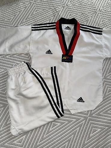 Кимоно для тхэквондо Adidas, для Тхэквондо, Карате, Самбо, Ушу. На 7/8