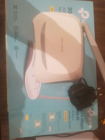 adsl modem купить: TP-Link TD-W8951N ADSL2+ Wi‑Fi modem-router - 300 Mbps sürətə qədər — 1