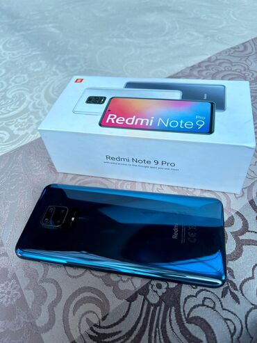 купить телефон редми 9 бу: Redmi, Redmi Note 9 Pro, Б/у, 64 ГБ, цвет - Синий, 1 SIM, 2 SIM