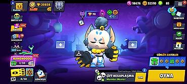 musiqili yeni il oyuncaqları: Brawl Stars hesabı – 20,838 kubok, 11‑ci səviyyə hesab - Trofeylər — 3