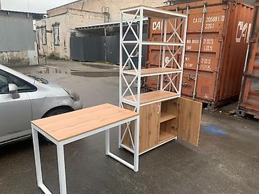 Этажерки для кухни: Стеллажи полки 
Полки столы в стиле лофт от производителя — 4