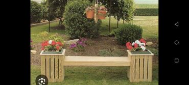 Digər ofis ləvazimatları: Taxta Skameyka. Sifarişlə hazırlanması. Dekorativ Taxta skamya — 13