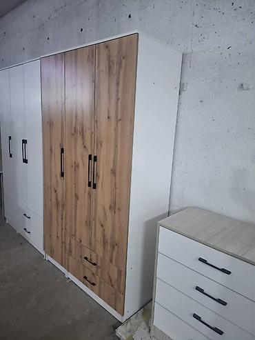 Шифоньеры, шкафы для одежды: Шифоньер, шкаф для одежды, Прямой, ЛДСП — 22