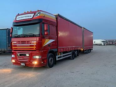 Тягачи: Тягач, DAF, 2011 г., Тентованный — 2