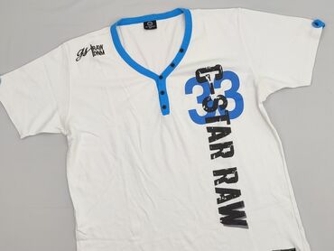 zara woskowane spodnie: G-Star Raw, T-shirt for men, size 2XL
