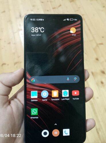 Adapterlər: Poco X3 Pro, 256 GB, rəng - Göy, Sensor