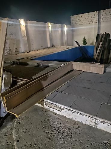 коробка: 4 ədəd MDF laminat qapı dəsti – palıd teksturalı, şüşəli dizayn və — 3
