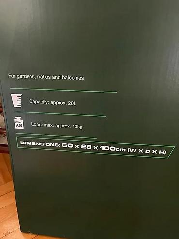 Žardinjere: Parkside drvena saksija sa rešetkom (Planter with Trellis) - — 4