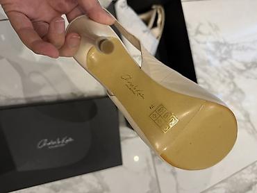 setka ayaqqabı: Charles & Keith Collection qadın ayaqqabısı - Model: slingback — 2