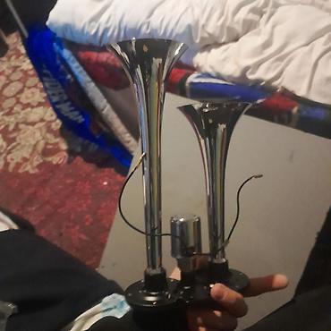 Avtomobil üçün siqnalizasiya: Aşağı yeri var ! Məhsul: Air Horn – Hava ilə işləyir - Gərginlik — 10