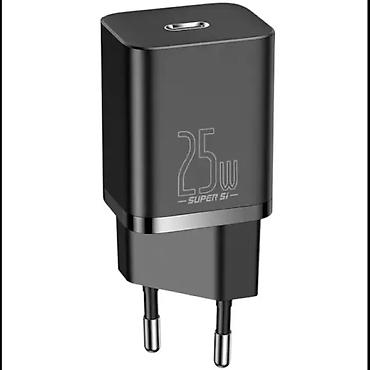iphonu: Baseus Super Si Quick Charger 1C 25W USB‑C Şarj Adapteri • 25W USB‑C — 1