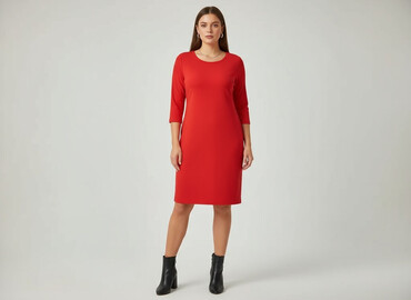 sukienki midi prążkowana: Women`s dress, size XL