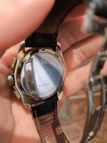 Наручные часы: Б/у, Наручные часы, Tissot, цвет - Черный — 1