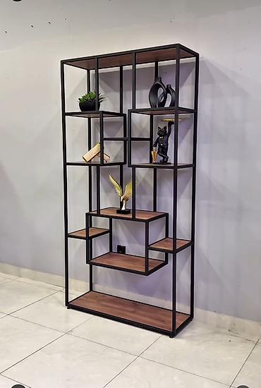 Книжные полки: Книжная полка, Железо, Напольная — 7