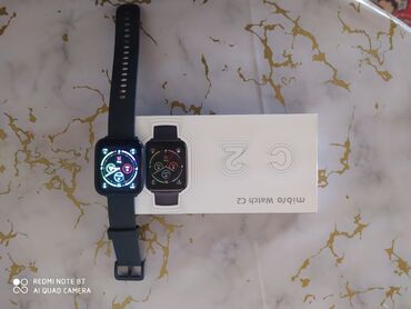 amerika saati: Новый, Смарт часы, Xiaomi, Сенсорный экран, цвет - Черный