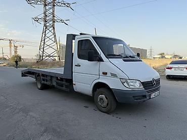 sprinter rex: Эвакуатор, Mercedes-Benz, 2008 г., Прямая — 4