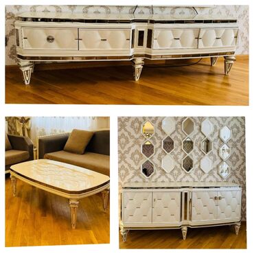 stol stul metbex: Tv stend,kamod və jurnal masası-birlikdə satılır 500 azn. Dəst əla