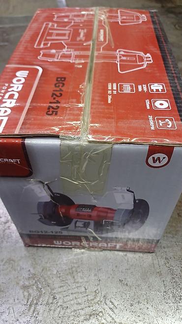 tools: Точильный станок WORCRAFT BG12-125 (Bench Grinder) - Диаметр кругов — 2