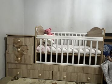 кроватка для малыша: Керебет-трансформер, Жаңы