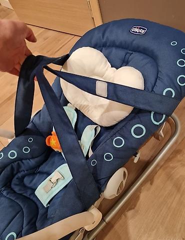 chicco: Шезлонг Chicco Sea Sound. Креслице-качалка для детей от рождения до 6 — 7