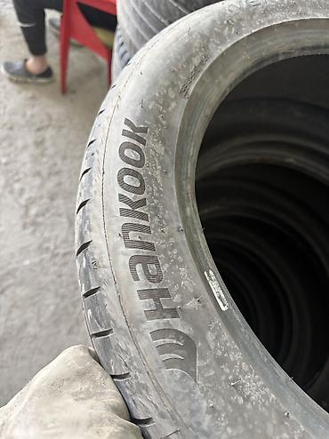 фии: Шины 255 / 45 / R 19, Лето, Б/у, Пара, Легковые, Hankook — 2