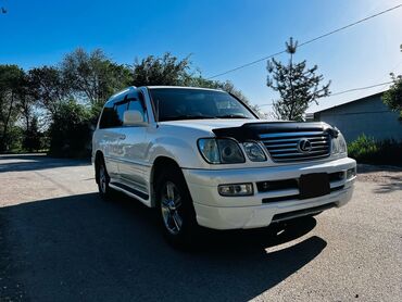 белый лексус: Lexus LX: 2005 г., 4.7 л, Автомат, Газ, Внедорожник