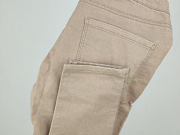 czarne klapki deichmann: Denim Co, Spodnie materiałowe damskie, rozmiar L — 6